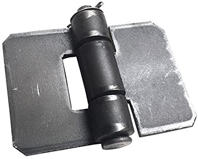 Bisagra Bisagra Gruesa soldada de 3 Pulgadas Bisagra de Puerta de Hierro de 90 * 75 * 3 MM X2