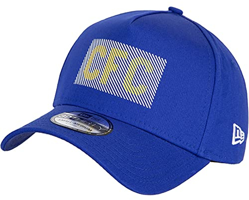 New Era Chelsea FC Wordmark Print 39thirty Cap (S/M, Blue)