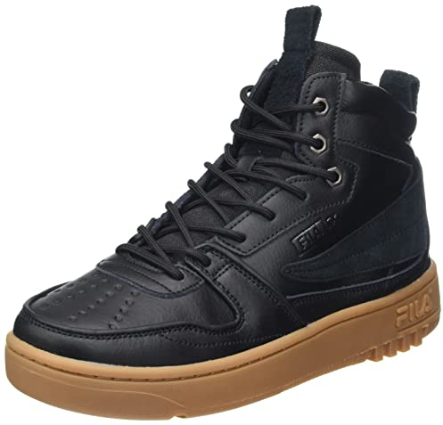 FILA Herren FXVENTUNO O mid Sneaker, Black, 47 EU