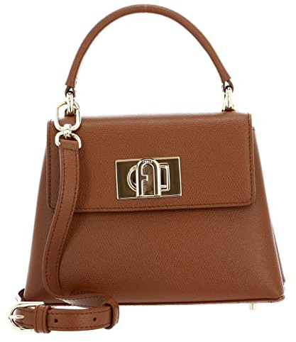 Furla 1927 Mini Top Handle - Abendtasche 21 cm cognac h