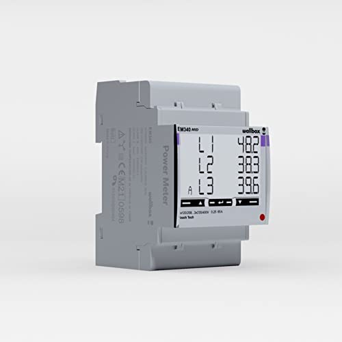 Wallbox Mid-Zähler 3 Phasen bis 65 A
