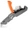 FOSHIO Universalmesser, Portabel Teppichmesser, Universal-Klappmesser, Cuttermesser mit 2 zusätzlichen SK5 Edelstahlklingen mit Gürtelclip und Safety-Lock-Design