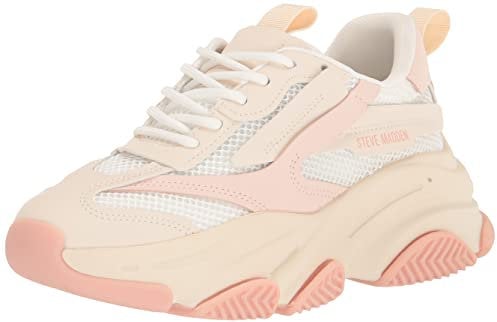 Steve Madden Possession Oxford Scarpe da donna, misura 42, colore rosa cipria (blush multi), Blush Multi, 41 EU