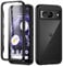 seacosmo for Google Pixel 8 Case (2023), Full Body Shockproof Cover with Built-in Screen Protector Dual-Layer Protective Slim Fit Bumper Phone Case Cover for Google Pixel 8 - Black