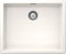 SCHOCK | Fregadero de cocina Galaxy 1 bañera con ganchos subterráneos incluidos, Material®Cristadur, blanco puro, 530 x 430 mm