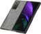 yanzi Compatible avec Samsung Galaxy Z Fold 2-5G Téléphone Coque(Gris) Housse Étui Ultra Mince PU Cuir et Souple TPU Silicone Bumper Antichoc Protection Case+3D Verre Trempé-2020