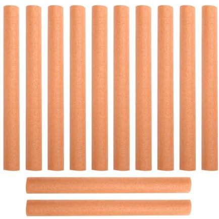 Jimenez 12-Teilige Trampolin Stangenpolster Aus Schaumstoff, Trampolin Stangenpolster Trampolinpolster, Trampolin-Schutzpolster Schaumstoff-Rohrisolierung Orange