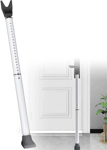 Barra di sicurezza per porta scorrevole, resistente, per porte di sicurezza, regolabile, per porta del balcone, finestra, appartamento, camera d'albergo