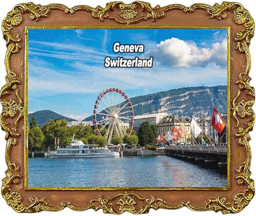 Geneva Switzerland Fridge Magnets Tourist Souvenir Refrigerator Decoration Magnet