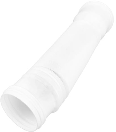 Topiky Regenrinnen Fallrohrverlängerungen, Flexibel, Universeller Abfluss Fallrohr Verlängerung, Entwässerungsanschluss, Abfluss Ablaufverlängerung, Dachrinnen Anschluss, (White)