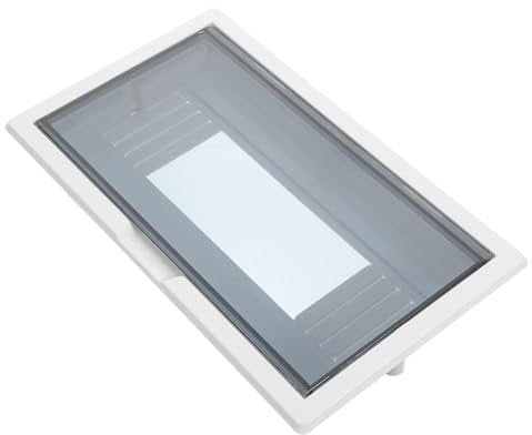 JEWEDECO Sicherungskasten Abdeckung Kunststoff 10-fach Verteilerkasten Platte Schutzschalterfeld Für Haus Und Gewerbe