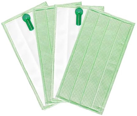 Chuancheng Confezione da 4 panni di ricambio per Vorwerk Tiger Kobold SP600 SP600S MF600 Wet & Dry lavabili, kit di accessori in microfibra