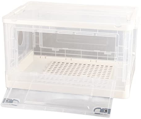 AKLOSIPY Caja de Secado para Mascotas: Ultra Silenciosa, Transparente, de Gran Espacio, Plegable, para Gatos y Perros Pequeños, Sala Seca Ideal para Mascotas, Secadora para Mascotas,