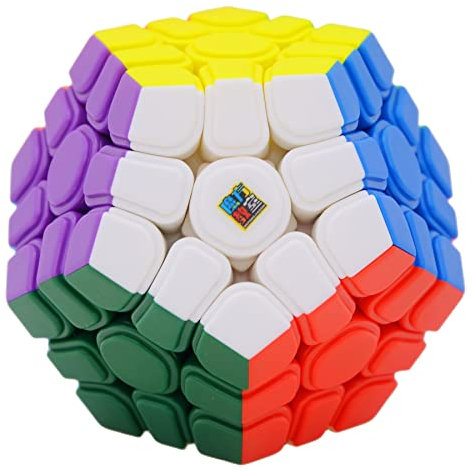 Bukefuno MoYu Meilong M Magnetischer Megaminx 3x3 Magic Zauberwürfel Puzzle MFJS MEILONG Megaminx M Speed Cube Stickerlos Puzzle Würfel