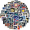 Pack of 50 Astronaut Space Explorer Sticker Pack NASA Sticker Set Waterproof Vinyl Sticker for Laptop Children Cars Motorcycle Bicycle Skateboard Luggage Suitcase Computer Sticker Graffiti Decal