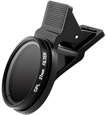 Qutsvosh Solar Eclipse Camera Lens Filter Solar Eclipse Filter Enhancing Photo Lens Removable Works with Mobile Phone for Camera Easy Install
