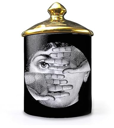 Lina Cavalieri Keramik Aromatherapie Kerzenglas Fornase Stifthalter Beauty Keramik Vorratsdose Mini Vase Kerzenhalter Tablett Home Dekorative Flaschen Dekorative Gläser (A10)