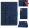 Rosbtib Coque pour Lenovo Tab K11 Plus/M11 Plus 11.45 Pouces Product Housse en Similicuir avec Support, Un Couple de Chats Amoureux sous Le lampadaire Imprime, pour Lenovo Tab K11 Plus, Bleu