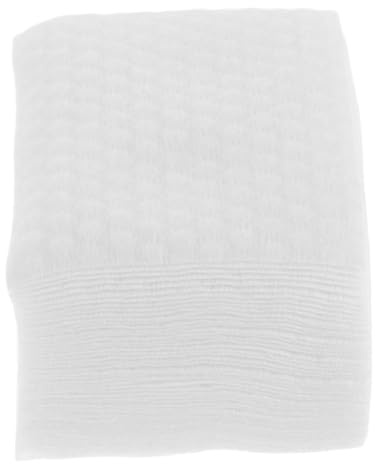 SAFIGLE 450 Quadratische Wattepads aus Baumwolle mit Perlenstruktur zur Nagellackentfernung und Sanften Gesichtsreinigung und Saugfähig für Professionelle und Private Anwendung