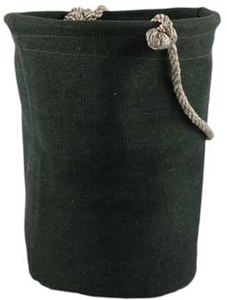 LeeQinersw Bolsa de Lona para Herramientas- Organizador Tipo Cubo Portátil - Bolsa de Almacenamiento - Para Soldadores, Electricistas, Fontaneros.