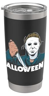 Halloween II Michael Myers Bold Knife & Mask Stainless Steel Insulated Tumbler
