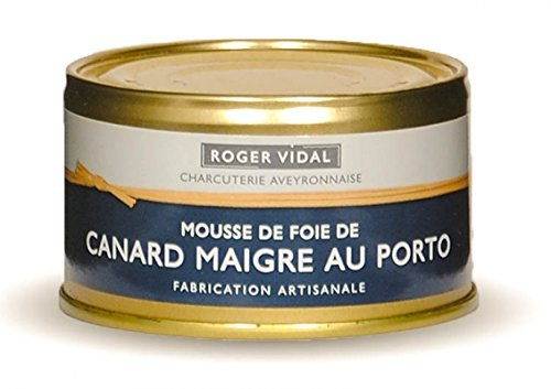 Roger Vidal - Pastete Entenleber mit Portwein (Canard Maigre au Porto) 125 g
