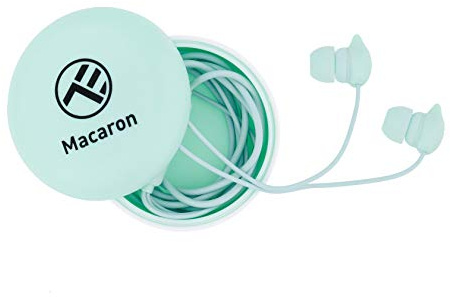 TELLUR im-Ohr-Kopfhörer Macaron, Tragetasche, Blau