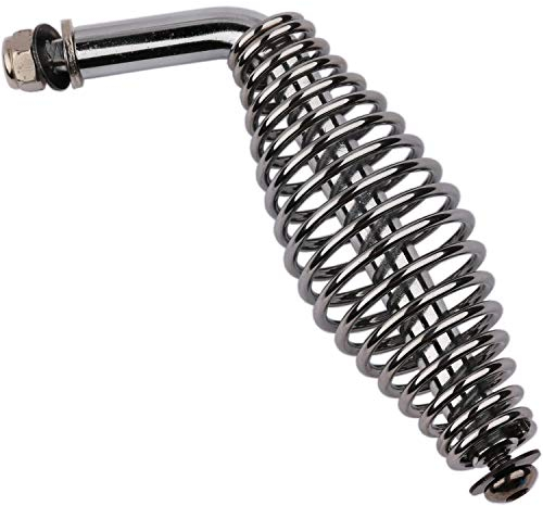 Gooyoou 12,7 cm Edelstahl-Federgriff mit 1,27 cm Stahlstange für Grillgruben, Anhänger, Metallprojekte, maßgeschneiderte Grills, Smoker, Gruben, Holzöfen, Schränke