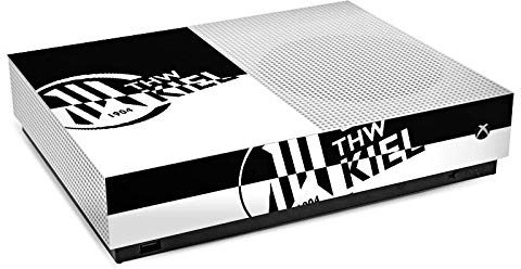 DeinDesign Skin kompatibel mit Microsoft Xbox All Digital One S Folie Sticker Handball THW Kiel Fanartikel