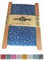 Sandras-Bastelladen Schrägband/Einfassband Baumwolle mit Punkte Muster gefalzt 2m x 20mm 9000-Blau