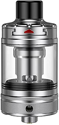 Aspire Nautilus 3 Tank, Ricarica Superiore Pratica, 7 Fori per Aria di Diverse Dimensioni, Capacità da 4mL, Diametro 24mm, Senza Nicotina (Silber)