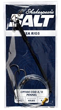 Shakespeare Salt Rig Fishing Rig (Uptide Cod - Hook Size-4/0)