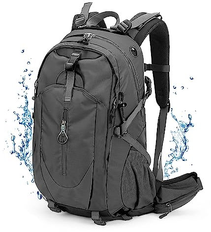 TANTOMI Rucksack Wasserdicht Herren Wanderrucksack 40L,Ultraleichter Herren Damen Trekkingrucksäcke,Wasserdichter Rucksack Für Wandern, Radfahren, Klettern, Bergsteigen und Reisen Sport.