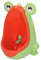 Kinder-Urinal mit Lustigem Zielziel, Windmühle, Süßes, an der Wand Befestigtes Töpfchen-Trainings-Urinal für Kleinkinder, Palstic mit 2 Saugnäpfen (Gelb)