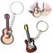 LJFEA 2 pcs Kreative helle Farbe Musikinstrument Schlüsselanhänger Schlüsselanhänger Figur für Geschenkdekoration