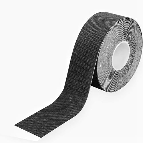 Dpm tapes Griptape Griffsicherer, besserer Halt für Fitnessstudio, Calisthenics, Fitness, Manubri, Anti-Kalli-Tape, rutschfestes Klebeband, 19 mm x 5 m (Schwarz)
