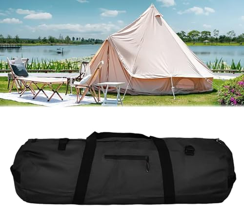 Zelttasche Aufbewahrungsstasche Aufbewahrungstasche für Zeltzubehör: PRITOK wasserdichte 600D Oxford Bag Aufbewahrungstasche Universal Zelt Stangen Pack Tasche Camping Reisetasche (L)