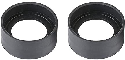 Eyepiece Eye Cups Caps Pair Binoculars Eye Guards Stereo Microscope Part Telescopes Eyecups Inner Diameter 32mm-36mm Eye Guards For Tanning Sports Makeup Sleeping-facials Glasses Eyepiece Rubber