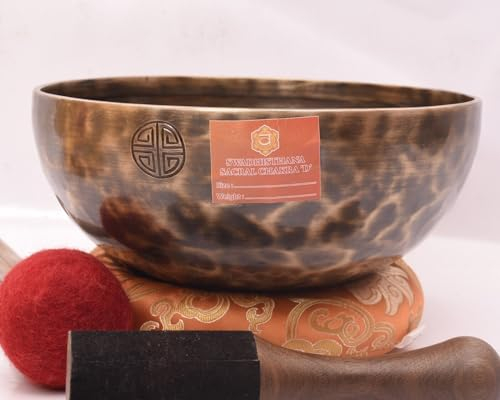 9 Sacral Chakra D Note Tune Singing Bowl-Full Moon Singing Bowl-Full Moon Bowl