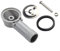 Joint de conversion rond pour trop-plein en ABS pour lavabo de cuisine, tuyau flexible, joint de vidage