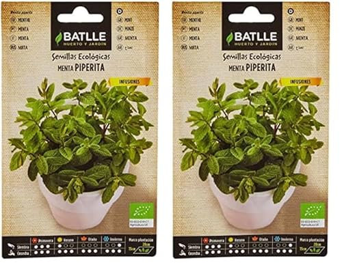 Semillas Batlle Menta - ECO (Paquete de 2)