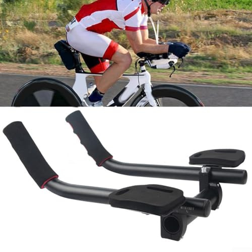 Cycling AeroComfort Fahrradlenker, Aerodynamik, Aluminium, für TT-Lenker, Mountainbike, Rennrad, Rennrad für Triathlon (0608type)
