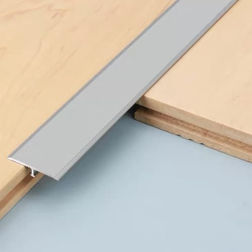 RTVGNSZSJL Auto-adhésive Profilés De Transition, Barre De Seuil Forme De T, Bandes De Transition pour Carrelage/Bois/Stratifié/Tapis, Baguette Recouvrement(Champagne)