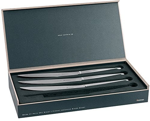 Chroma Type 301 P-16 Steakmesser 4er Set 12 cm