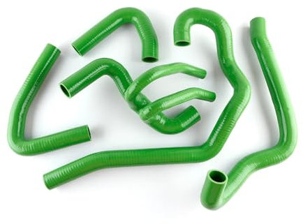 Radiador Manguera Compatible con Citroen para Saxo Vis 16V Manguera De Agua De Silicona para Radiador Manguera De Radiador De Agua Mangueras De Radiador De Motor De Automóvil(Green)