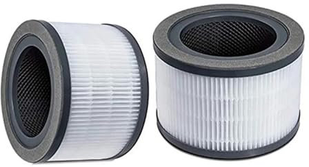 XLZACDMB Air Purifier Replacement Filter ，Compatible For LEVOIT， Vista 200, 3-in-1 True HEPA, Vista200-RF Air Purifier Accessories(2 Pcs)
