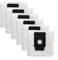 Jotekonoby Lot de 6 sacs à poussière pour aspirateur MEDION X50 SW Beko VRR80214VB, filtration 4 couches, sacs de collecte de poussière pour aspirateur