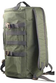 Zymoplas Angeltasche Wasserdichter multifunktionaler Rucksack Wandern Carry Reel Pouch Large Capacity Fish Tackle Bags Camping, Grün
