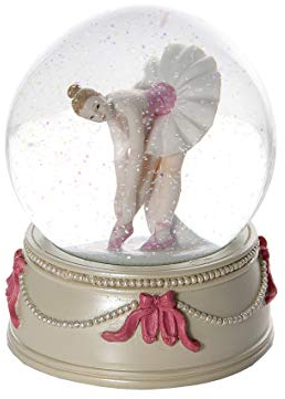 Mousehouse Gifts - Christmas Snow Globe with Elegant Ballerina, Gift for Girls and Ballet Lovers
