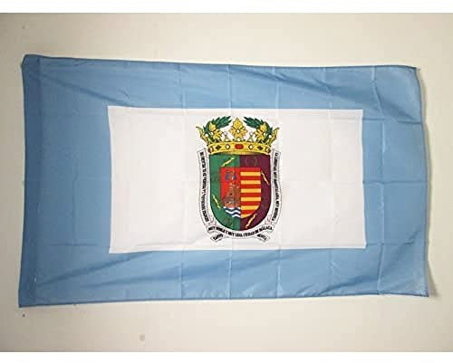 AZ FLAG Bandera de la Provincia DE MÁLAGA 90x60cm para Palo - Bandera MÁLAGA EN ANDALUCÍA 60 x 90 cm